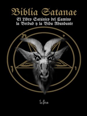cover image of La Biblia Satanae
